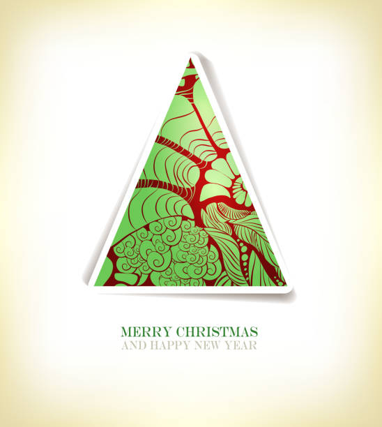 크리스마스 데커레이션 - christmas card christmas greeting card 2013 stock illustrations