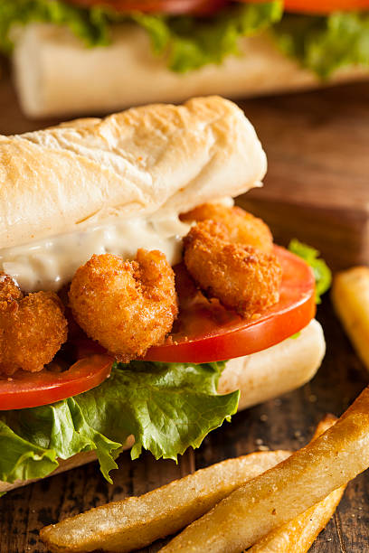 istock Homemade Shrimp Po Boy Sandwich 481773845