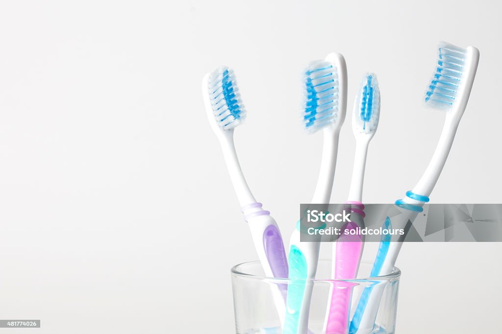 Toothbrushes Toothbrushes on white background. Toothbrush Stock Photo