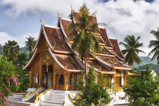 istock Wat Ho Pha Bang - Buddhist temple in Luang Prabang 481774593