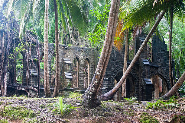 istock Ruin of abandoned church 481775537