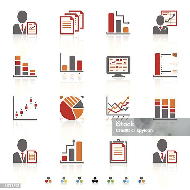 Icônes De Gestion Vecteurs libres de droits et plus d'images vectorielles de Ensemble d'icônes - Ensemble d'icônes, Icône, Affaires