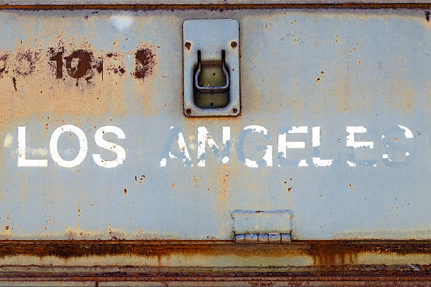 istock The Words Los Angeles on an Old Train Car 481790390