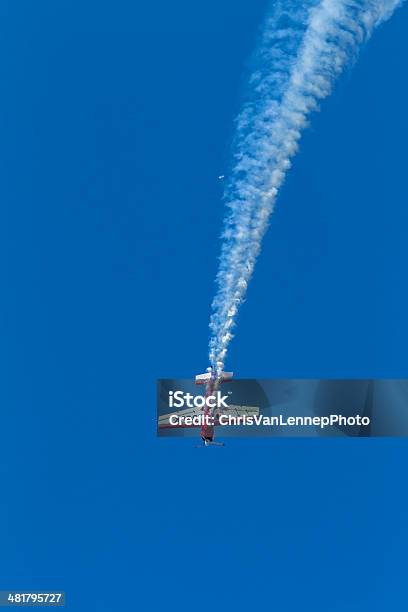 Aircrafts Acrobatics Flying Planes Stock Photo - Download Image Now - Activity, Air Vehicle, Airplane