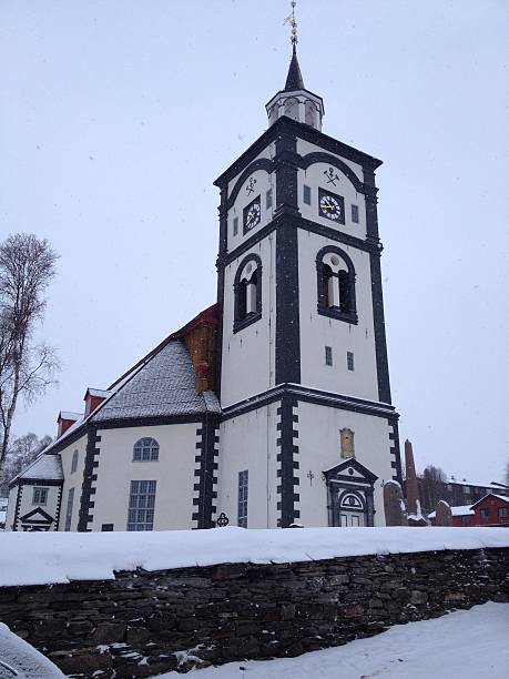 istock Roros church in winter Norway 481801130