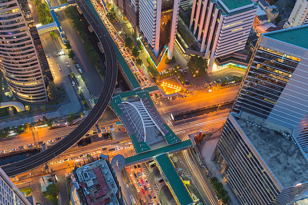 istock Topview building business downtown, Bangkok Thailand 481801216