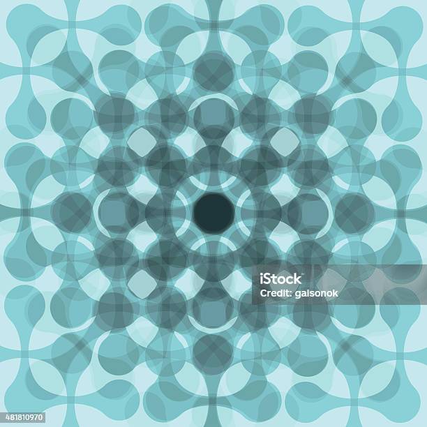 Flat Vector Color Abstract Technical Pattern Eps Stock Illustration ...