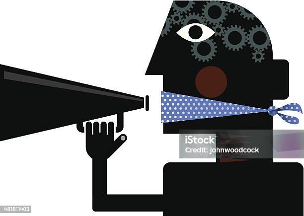 Gagged Stock Illustration - Download Image Now - Censorship, Finger on Lips, Silence