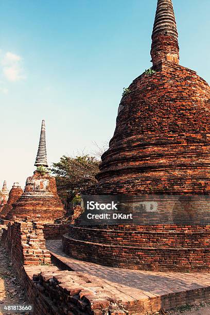 Ayuttaya Thailand Stock Photo - Download Image Now - 2015, Ancient, Architecture