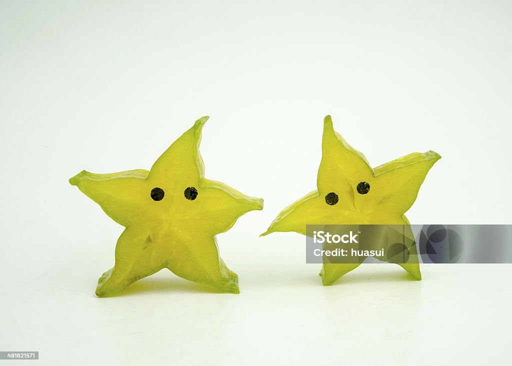 Fruit: carambola Anthropomorphic Stock Photo