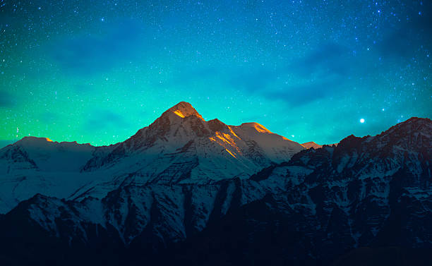 istock Starry night in Norther part of India 481822202