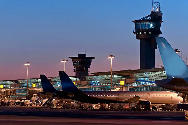 Airport in İstanbul, Turkey ( Atatürk Airport )