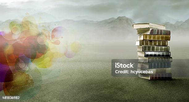 Books Stock Photo - Download Image Now - 2015, Backgrounds, Book