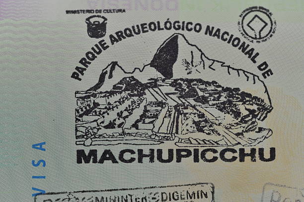 istock Machu Picchu Peru Visa Stamp 481837386
