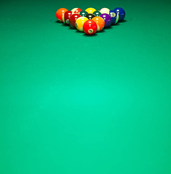 istock Set of pool balls 481837600