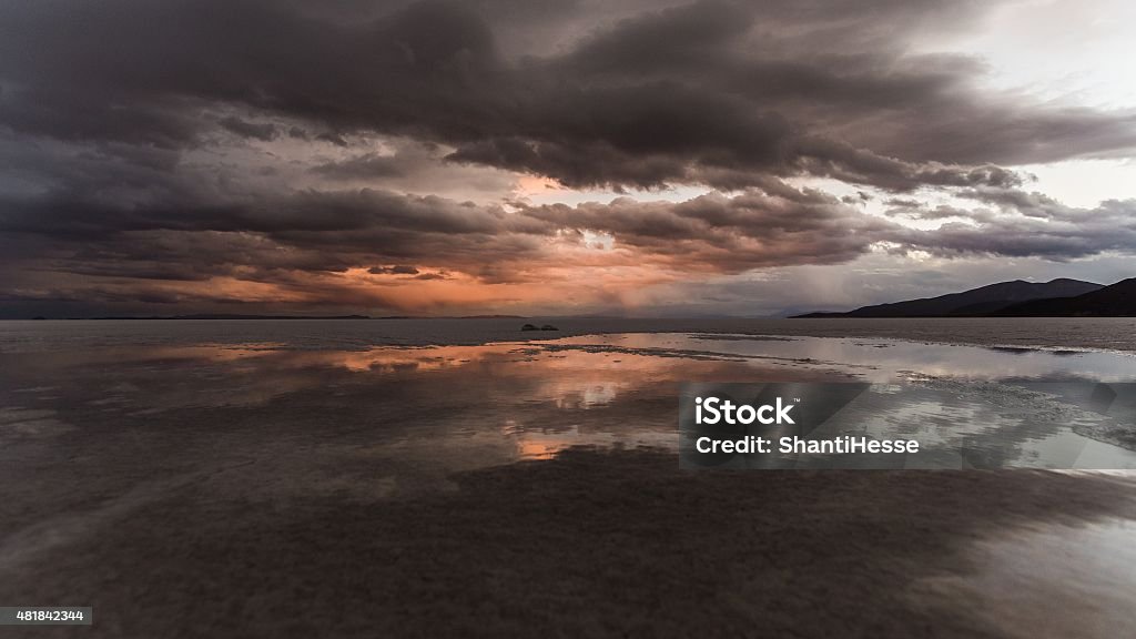 the stunning scenery of uyuni salt lake in bolivia 2015 Stock Photo