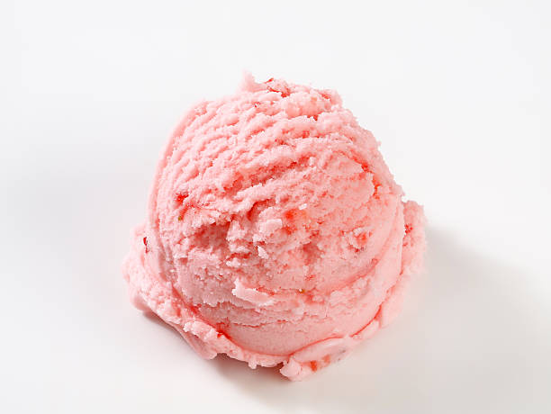istock Scoop of pink ice cream 481843254