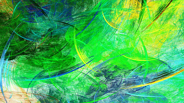 istock Dabs of paint. Swirling clouds. 481845628