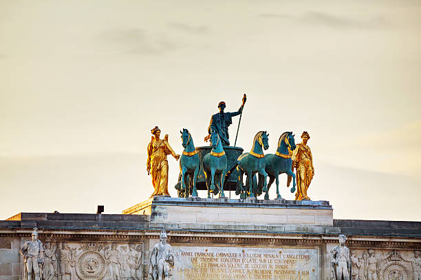 istock Sculpture of the chariot 481845690