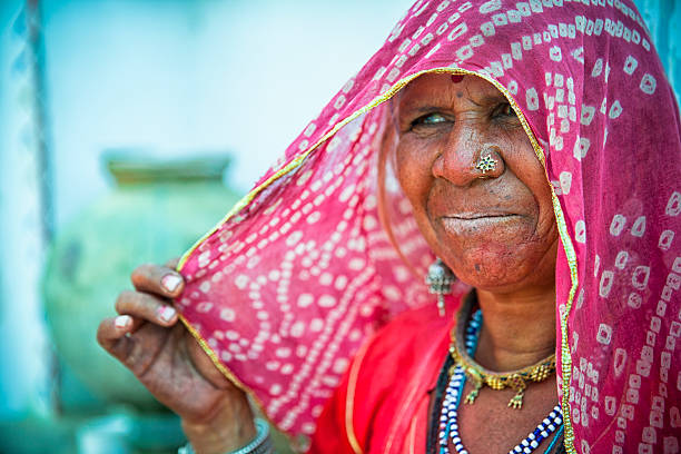 istock Beautiful older indian woman. 481846342