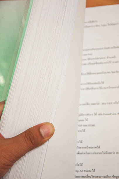 istock Close-up Open book of book pages 481850160