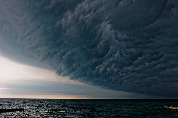 istock Stormy cloud over the sea 481850998