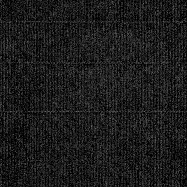 istock Seamless uneven black textile background in lines 481852886