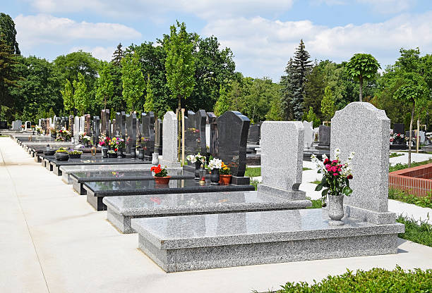istock Tombstones in the public cemetery 481858278