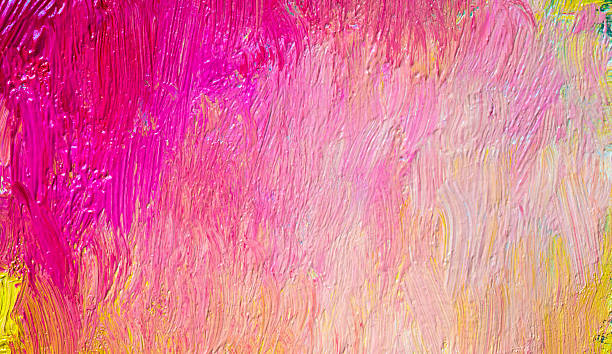 istock Wet oil paint on palette macro texture. 481859522