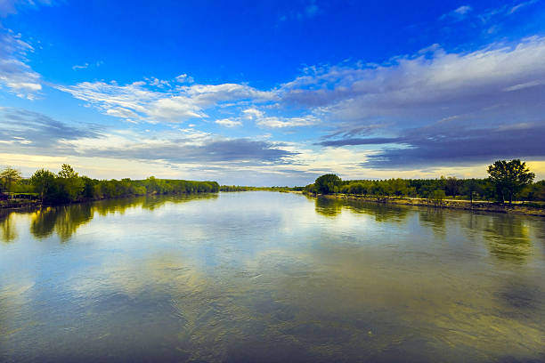 istock River and Bridge Fisheye 481862810