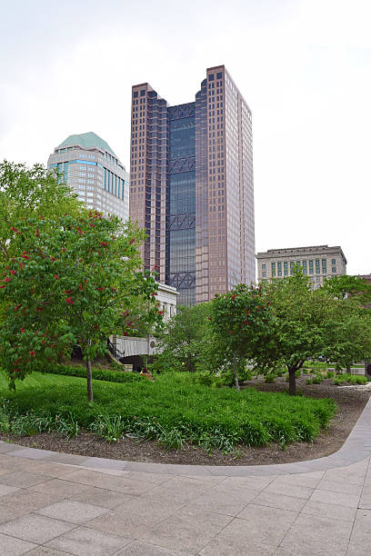 istock Capitol Sqaure in Downtown Columbus Ohio during Springtime 481865766