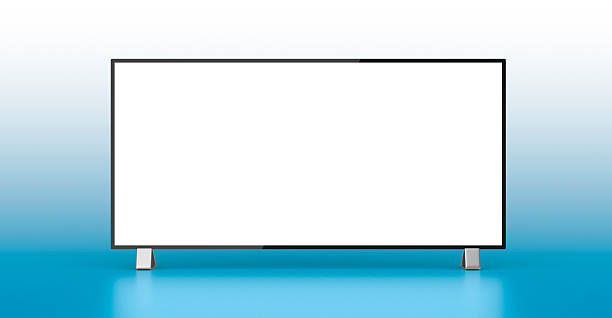 istock Flat TV and PC Monitor 481866094