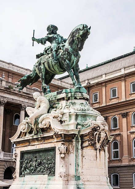 istock Statue Prince Eugene of Savoye Buda Castle 481871493