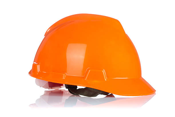 istock Safety helmet isolated on white 481874474