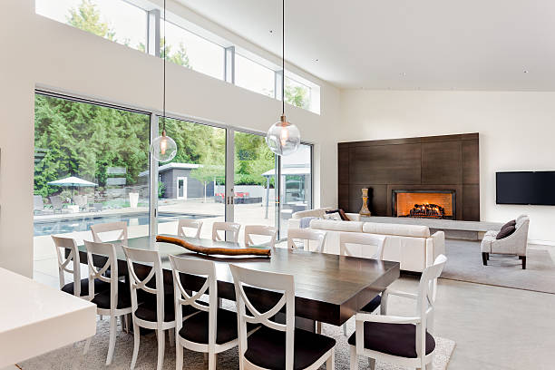 istock Luxurious Living Room in New Home 481874496