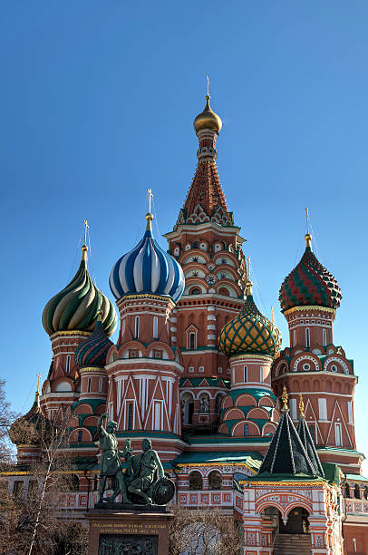 istock Saint Basil's Cathedral. Red square, Moscow, Russia 481881295