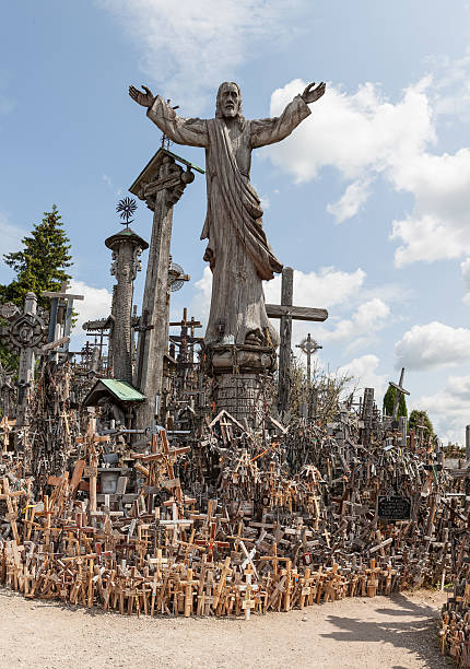 istock Hill of crosses 481885396