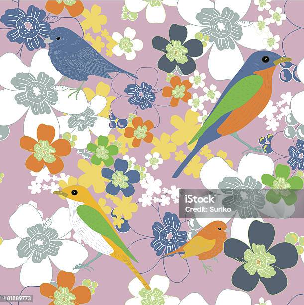 Floral Background Stock Illustration - Download Image Now - Abstract, Animal Pattern, Backgrounds