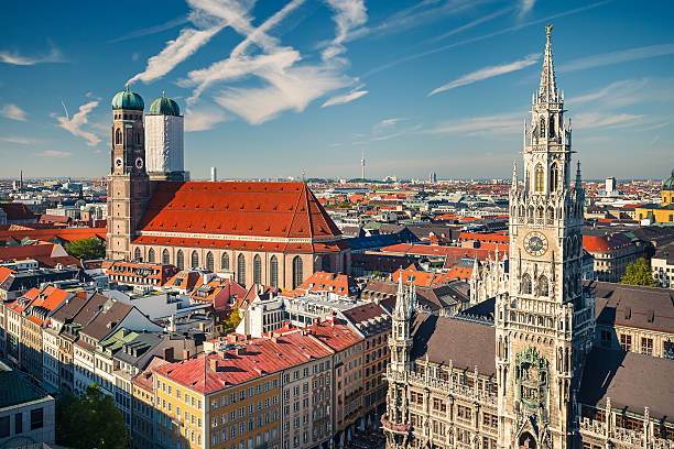 istock Aerial view of Munchen 481890327