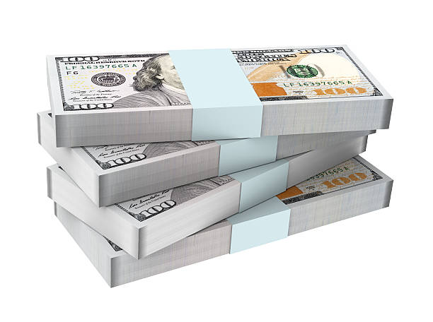 istock Dollars money isolated on white background. 481891149