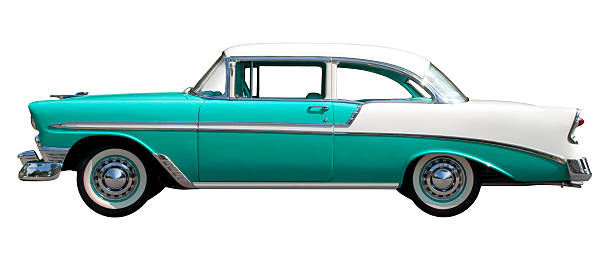 istock Vintage Automobile against White Background 481895576