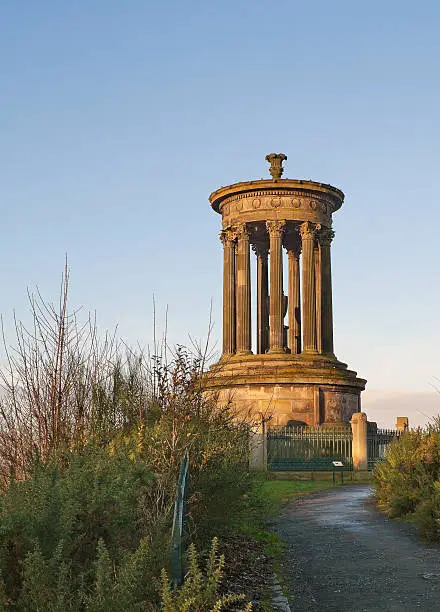 Photo of Dugald Stewart Monument in Edinburgh, Scotland