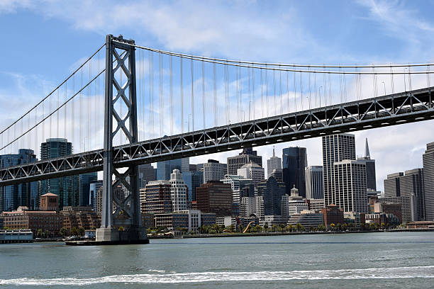 istock Bay Bridge in front of San Francisco 481898874