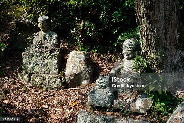 Ancient Jizo Bodhisattva Stock Photo - Download Image Now - Aging Process, Ancient, Asia