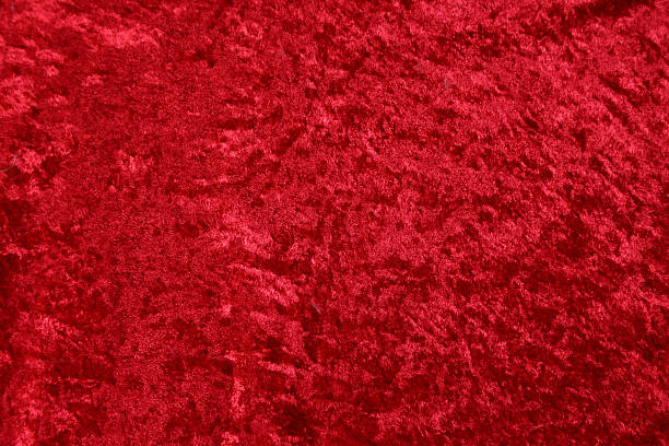 red fabric background stock photo