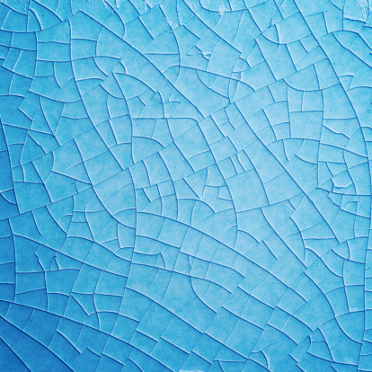 Turquoise background from glazed tile.