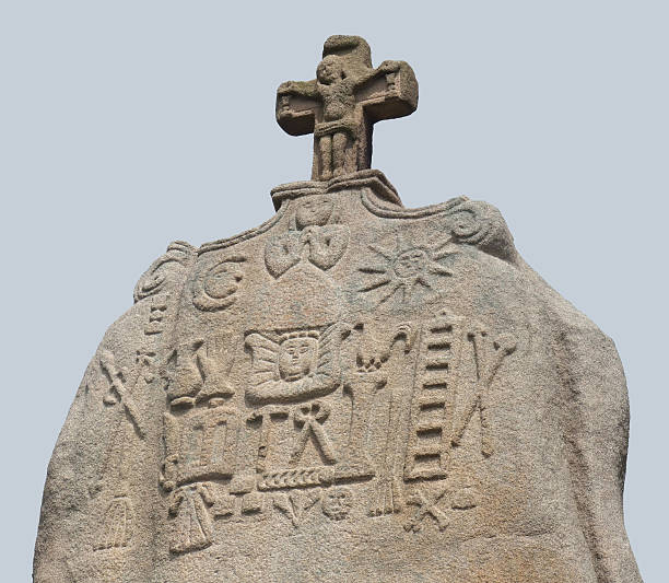 istock Menhir of Saint-Uzec 481907987
