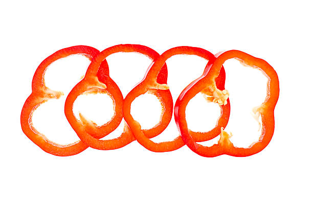 istock Colored Fresh Sweet Pepper Isolated on White Background 481908957