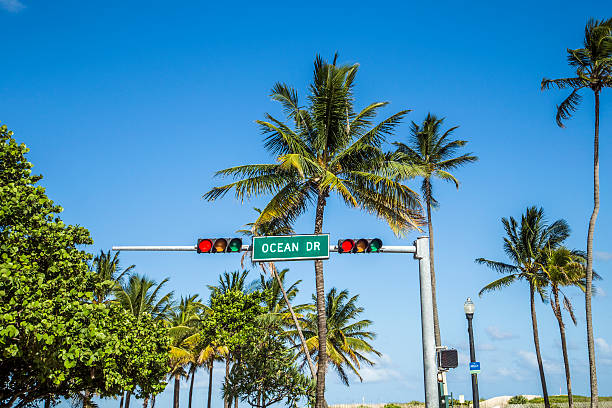 istock ocean drive sign in south beach with palms 481909823