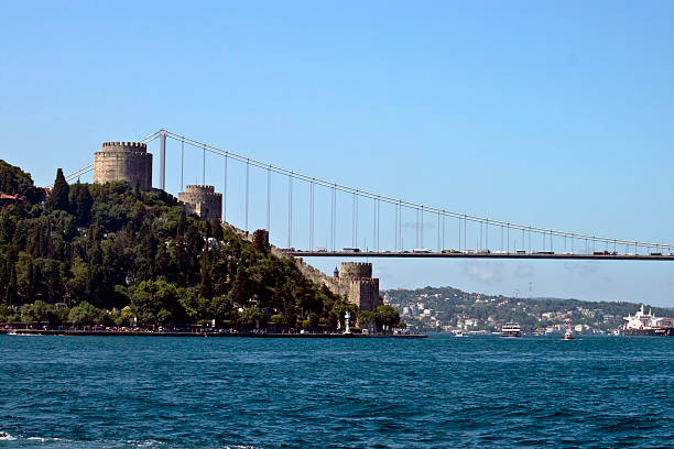 istock Rumeli fort and Fatih Sultan Mehmet bridge 481910881
